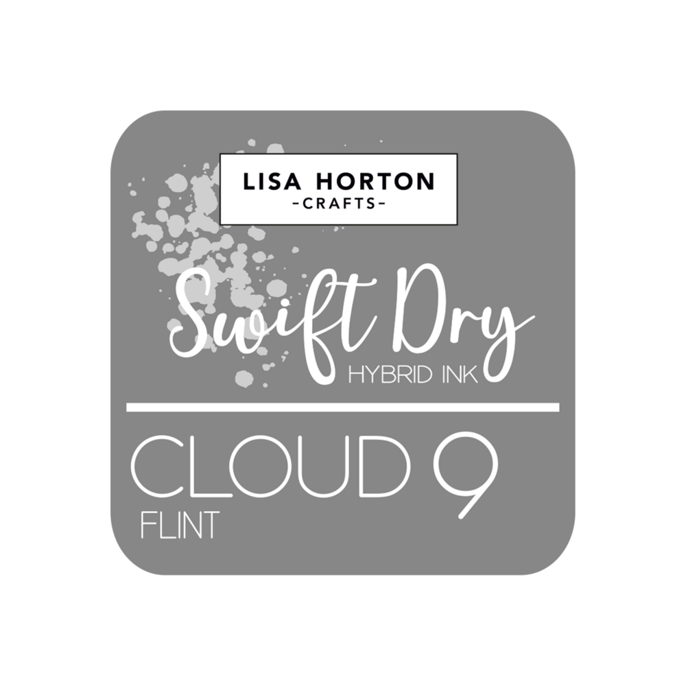 Lisa Horton Crafts Cloud 9 Swift Dry Hybrid Ink Pad Flint (LHCIP182) Lisa Horton Crafts Cloud 9 Swift Dry Hybrid Ink Pad Flint (LHCIP182)