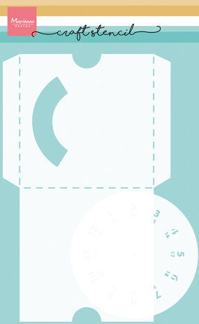 Marianne Design Craft Stencil Turning Wheel (PS8196)