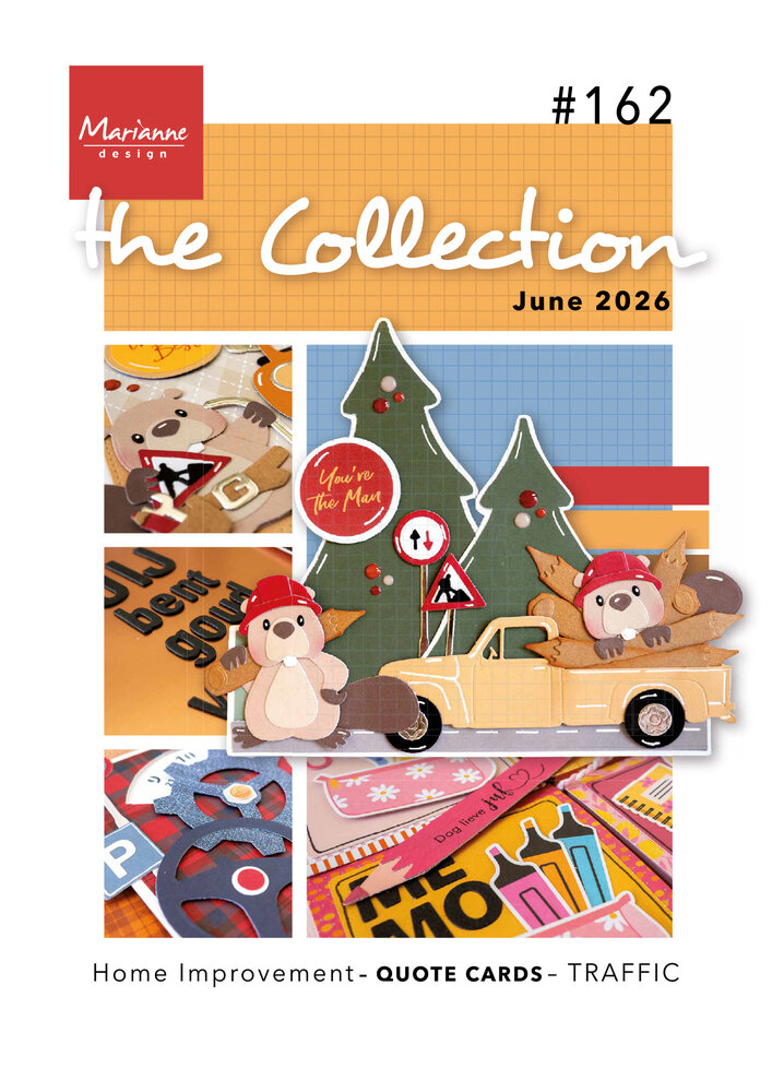 Marianne Design Leaflet The Collection # 162 Juni 2026 (CAT13162) Marianne Design Leaflet The Collection # 162 Juni 2026 (CAT13162)