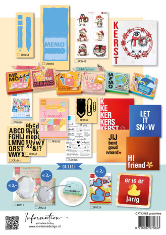Marianne Design Leaflet The Collection # 162 Juni 2026 (CAT13162) Marianne Design Leaflet The Collection # 162 Juni 2026 (CAT13162)