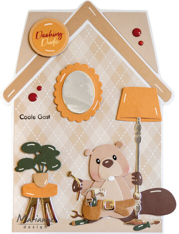 Marianne Design Collectables Eline's Animals Bever (COL1590) Marianne Design Collectables Eline's Animals Bever (COL1590)