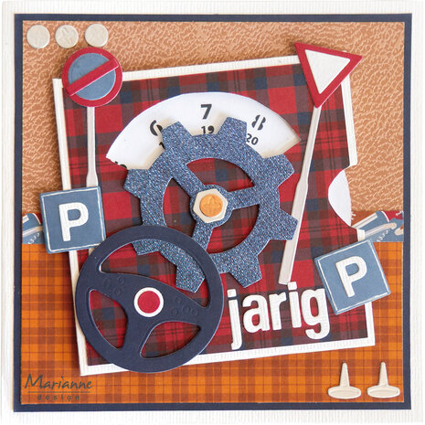 Marianne Design Creatables Steering Wheel (LR0962)