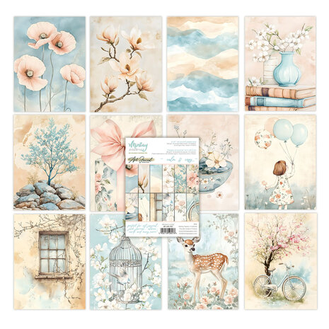 Mintay Art Journal Paper Pad 6x8 Inch Calm & Cozy (MT-ART-P07) Mintay Art Journal Paper Pad 6x8 Inch Calm & Cozy (MT-ART-P07)