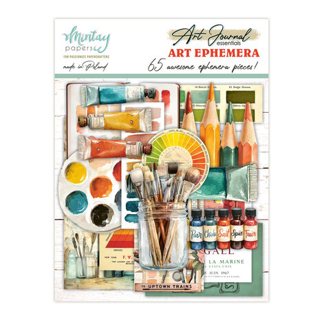 Mintay Art Journal Ephemera Pack Art (65pcs) (MT-ART-C05) Mintay Art Journal Ephemera Pack Art (65pcs) (MT-ART-C05)