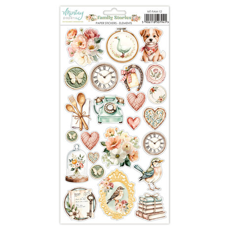 Mintay Family Stories 6x12 Inch Paper Stickers Elements (MT-FAM-12)