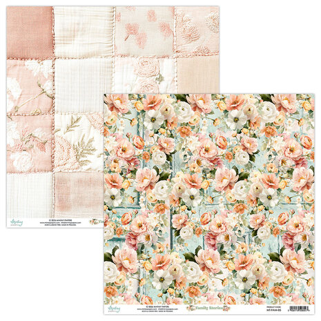 Mintay Family Stories 12x12 Inch Scrapbooking Paper Set (MT-FAM-07) Mintay Family Stories 12x12 Inch Scrapbooking Paper Set (MT-FAM-07)
