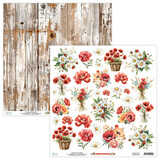 Mintay Summer Highlands 12x12 Inch Fussy Cut Floral Paper (MT-SUM-10)