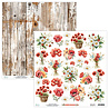 Mintay Summer Highlands 12x12 Inch Fussy Cut Floral Paper (MT-SUM-10) Mintay Summer Highlands 12x12 Inch Fussy Cut Floral Paper (MT-SUM-10)