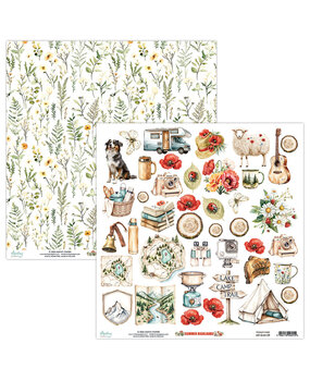 Mintay Summer Highlands 12x12 Inch Paper Elements (MT-SUM-09)