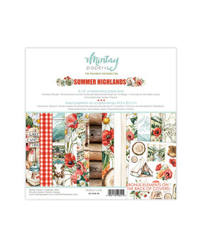 Mintay Summer Highlands 8x8 Inch Scrapbooking Paper Set (MT-SUM-08)