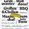 CarlijnDesign Stempels Grill Grapjes by Ilona Maakt (CDST-0178)