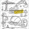 CarlijnDesign Clear Stamps Vehicles 1 by Gemaakt door Rowena (CDST-0175)