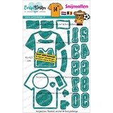 CarlijnDesign Snijmallen Voetbal Shirts by CarlijnDesign (CDSN-0389)