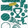 CarlijnDesign Dies Football Icons by CarlijnDesign (CDSN-0388)