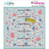 CarlijnDesign Stencils Terrazzo by CarlijnDesign (CDSC-0050)