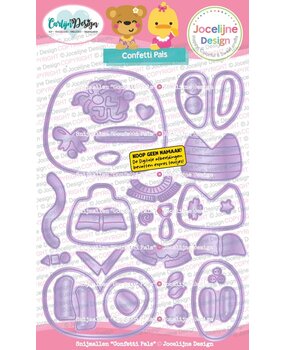 CarlijnDesign Snijmallen Confetti Pals by Jocelijne Design (CDJD-0083) CarlijnDesign Snijmallen Confetti Pals by Jocelijne Design (CDJD-0083)