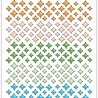 CarlijnDesign Glitter Enamel Dots Twinkle Stars 4 (300pcs) by CarlijnDesign (CDED-0018)