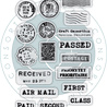 Craft Consortium The Collector A6 Clear Photopolymer Stamp Set Postage (CCESTMP019)