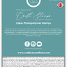 Craft Consortium The Collector A6 Clear Photopolymer Stamp Set Postage (CCESTMP019)