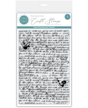 Craft Consortium The Collector A6 Clear Photopolymer Stamp Set Pen Pal (CCESTMP018)