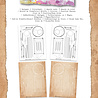 TEXT(ures) Dragonfly Dreams 6x8 Inch Rub-On Transfer Set Stitch Pattern Vol II by Lou Collins (TEXRO0002)