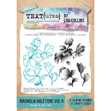 TEXT(ures) Dragonfly Dreams Stamp & Die Set Magnolia Halftone Vol II by Lou Collins (TEXDS0001)