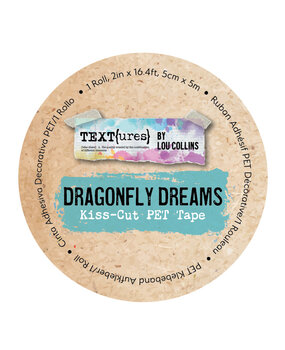 TEXT(ures) Dragonfly Dreams Kiss-Cut PET Tape by Lou Collins (TEXCT0001)