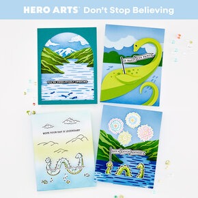 Hero Arts Don't Stop Believing