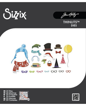 Sizzix Thinlits Small Accessories Die (24pcs) by Tim Holtz (667220)
