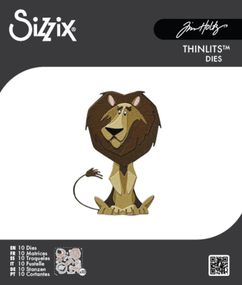Sizzix Thinlits Mini Colorize Die Harrison (10pcs) by Tim Holtz (667223) Sizzix Thinlits Mini Colorize Die Harrison (10pcs) by Tim Holtz (667223)