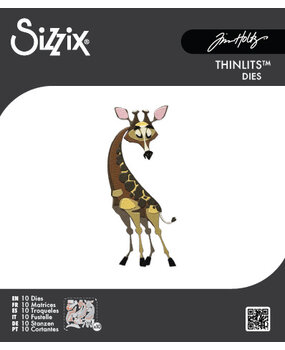 Sizzix Thinlits Mini Colorize Die Gertrude (9pcs) by Tim Holtz (667217)