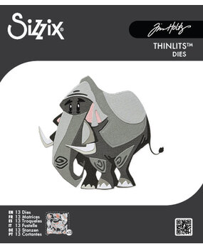 Sizzix Thinlits Mini Colorize Die Clarence (11pcs) by Tim Holtz (667216)