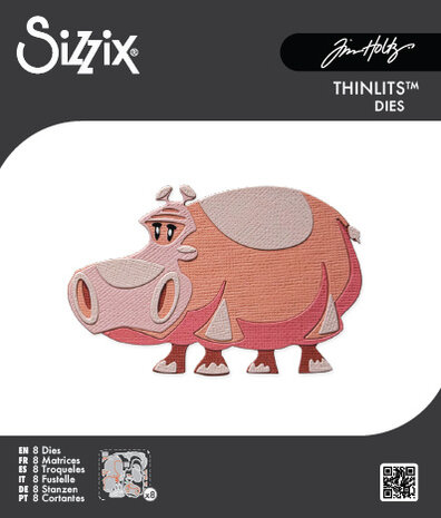 Sizzix Thinlits Mini Colorize Die Bernice (8pcs) by Tim Holtz (667222) Sizzix Thinlits Mini Colorize Die Bernice (8pcs) by Tim Holtz (667222)