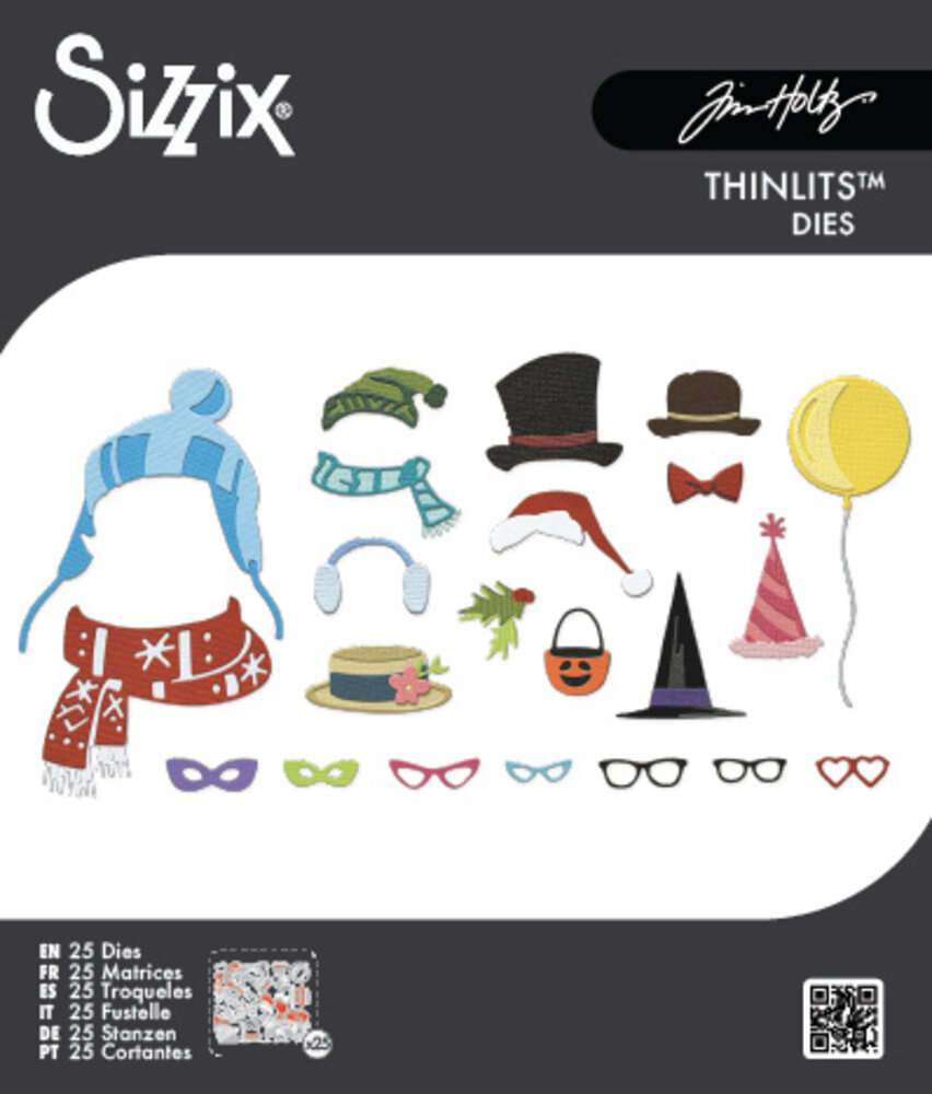 Sizzix Thinlits Large Accessories Die (25pcs) by Tim Holtz (667219)