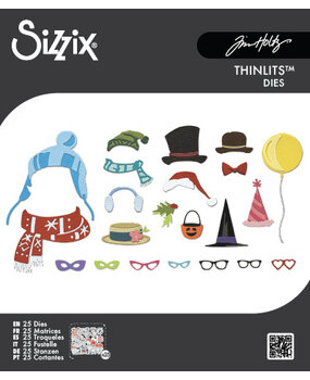 Sizzix Thinlits Large Accessories Die (25pcs) by Tim Holtz (667219)