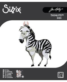 Sizzix Thinlits Colorize Die Winifred (8pcs) by Tim Holtz (664430)