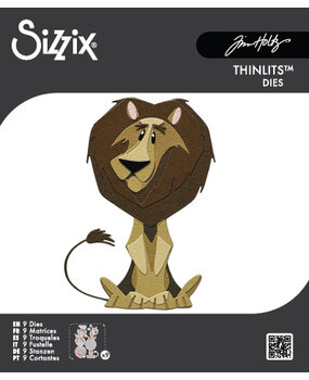Sizzix Thinlits Colorize Die Harrison (9pcs) by Tim Holtz (665218)