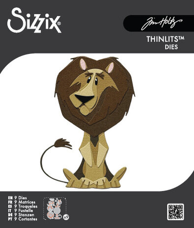 Sizzix Thinlits Colorize Die Harrison (9pcs) by Tim Holtz (665218)