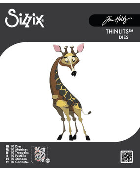Sizzix Thinlits Colorize Die Gertrude (10pcs) by Tim Holtz (664429)