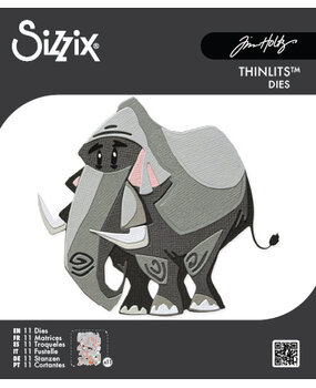 Sizzix Thinlits Colorize Die Clarence (11pcs) by Tim Holtz (664428)