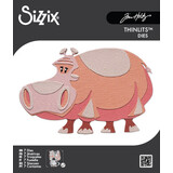 Sizzix Thinlits Colorize Die Bernice (7pcs) by Tim Holtz (665366)