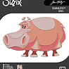Sizzix Thinlits Colorize Die Bernice (7pcs) by Tim Holtz (665366)
