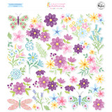 Pinkfresh Studio Crafted Moments Floral Ephemera (36pcs) by Paige Evans (318026)