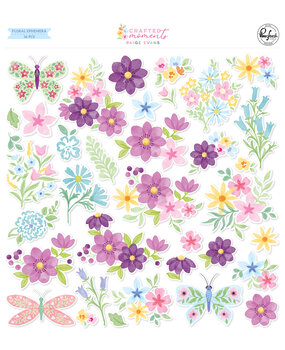 Pinkfresh Studio Crafted Moments Floral Ephemera (36pcs) by Paige Evans (318026)