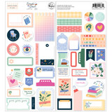 Pinkfresh Studio Fresh Start Cardstock Stickers by Kaitlin Sheaffer (320126)