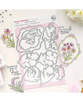 Pinkfresh Studio Sunlit Manor Die Blossom Medallion by Inna Moreva (323926)