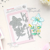 Pinkfresh Studio Sunlit Manor Press Plate Bloom & Buds by Inna Moreva (325426)