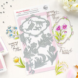 Pinkfresh Studio Sunlit Manor Press Plate Blossom Medallion by Inna Moreva (324126)