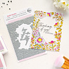 Pinkfresh Studio Sunlit Manor Press Plate Sunlit Garden by Inna Moreva (324526)