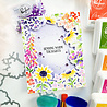 Pinkfresh Studio Sunlit Manor Press Plate Sunlit Garden by Inna Moreva (324526)